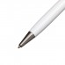 УЦЕНКА Ручка подарочная, шариковая Коломбо в кожзам футляре, поворотная, корпус белый с серебром
