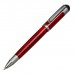 Ручка подарочная шариковая Вензура Calligrata, в кожзам футляре, поворотная, корпус коричневый с серебром