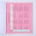 Набор тетрадей 48 листов, 10 предметов со справ. мат. в обечайке «1 сентября: Розовый», обложка мелованный картон 230 гр., внутренний блок в клетку/линейку 80 гр., белизна 96%