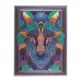 Алмазная мозаика с частичным заполнением и форменными стразами на раме «Волк», 30 х 40 см