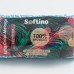 Пряжа 100% целлюлоза Softino Raffia Color Melange кручёная, голубая 100м +-2м 87 гр