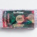 Пряжа 100% целлюлоза Softino Raffia Color Melange кручёная, сиреневая 100м +-2м 87 гр