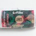 Пряжа 100% целлюлоза Softino Raffia Color Melange кручёная, белая 100м +-2м 87 гр