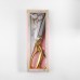 Набор ножниц подарочный: закройные ножницы 9, 23,5 см, ножницы вышивальные «Цапельки» 3,7, 9,5 см, цвет золотой