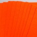 Фетр жёсткий Красный апельсин 1 мм (набор 10 листов) формат А4