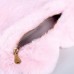 Сумка из плюша«Сердце», 25 х 20 х 3 см, цвет розовый