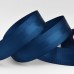 Лента декоративная, репсовая/атласная, 25 мм, 18 +- 1 м, цвет тёмно-синий N038