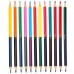 Цветные карандаши, 24 цвета, двусторонние, Холодное сердце