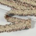 Тесьма декоративная «Твидовая», двусторонняя, 30 мм, 5 +- 0,5 м, цвет песочно-розовый