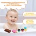 Набор резиновых игрушек для ванны «Сладости», 5 шт, Крошка Я