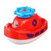 Игрушка для ванны «Корабль», фонтанчик, кнопочка включения, цвет МИКС, Крошка Я