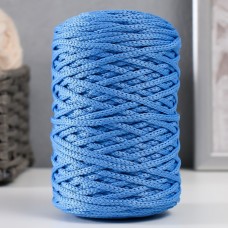 Шнур для вязания 100% полиэфир 3мм 100м/200+-20гр (19-голубой)