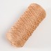 Шнур для вязания 100% полиэфир 1мм 200м/75+-10гр (05-розово-бежевый)