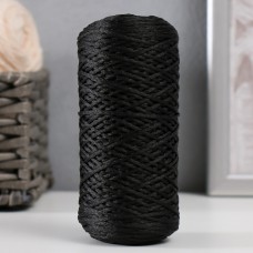 Шнур для вязания 100% полиэфир 1мм 200м/75+-10гр (13-черный)