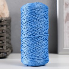 Шнур для вязания 100% полиэфир 1мм 200м/75+-10гр (19-голубой)