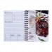 Книга для записи кулинарных рецептов А5, 80 листов на гребне Гурман, твёрдая обложка, цветные разделители