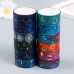Клейкая лента бумага Звёздное небо набор 12 шт ширина 1,5 см намотка 2 м