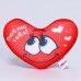 Подушка антистресс «Люблю тебя», сердце 30х25 см