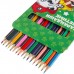Цветные карандаши, 18 цветов, трехгранные, Щенячий патруль