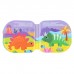 Игрушки для ванны «Удивительный мир динозавров» книжка и пальчиковый театр, Крошка Я