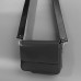 Ручка для сумки, с карабинами, 100 +- 1 см × 4 см, цвет чёрный