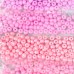 Бисер круглый 6/0 Розовые облака 6 цветов х 10 гр 20х8 см
