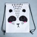 Мешок для обуви «Красотка панда»  с дополнительными элементами, 30 х 40 см