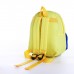 Рюкзак детский на молнии, 1 наружный карман, цвет жёлтый