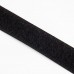 Липучка «Петля», 20 мм × 25 +- 1 м, цвет чёрный