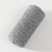 Шнур для вязания без сердечника 70% хлопок, 30% полиэстер 1мм 200м/60+-10гр (07-светло-сер)