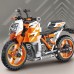 Конструктор Мото «Спортивный мотоцикл», 266 деталей
