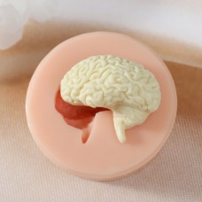 Молд силикон Половинка мозга 3,6х3,1х2 см