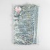 Тесьма с пайетками «Бахрома», с голографией, d = 6 мм, 16 см, 4,5 +- 0,5 м, цвет серебряный