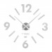 Часы-наклейка, серия: DIY, Соломон, d-120 см, сек стрелка 39 см, цифра 12 см,  АА, серебро
