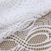 Кружевная эластичная ткань, 180 мм × 23 +- 1 м, цвет белый