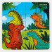 Мялка-антистресс с пазлом Динозавр