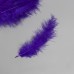 Перо декоративное гусиное пуховое Фиолетовое набор 40 шт h=10-15 см