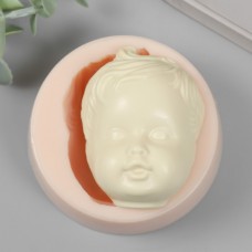 Молд силикон Лицо младенца N4 7х5,5х2,8 см