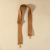 Ручка для сумки, стропа, с карабинами, 139 +- 3 × 3,8 см, цвет светло-коричневый