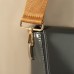 Ручка для сумки, стропа, с карабинами, 139 +- 3 × 3,8 см, цвет светло-коричневый