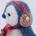 Новогодняя мягкая игрушка «Little Friend», пингвин, цвет синий, на новый год