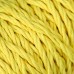 Шнур для вязания 80% хлопок, 20% полиэстер крученый 3 мм, 185г/45м,23-желтый