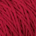 Шнур для вязания 80% хлопок, 20% полиэстер крученый 3 мм, 185г/45м, 26-красный