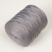 Шнур для вязания 100% полиэфир 5 мм цилиндр, 180 г, 140 м  15 - серый