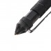 Ручка шариковая подарочная поворотная, корпус металлический чёрный, тактическая