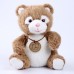 Мягкая игрушка Little Friend, медведь, цвет коричневый