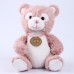 Мягкая игрушка Little Friend, медведь, цвет розовый