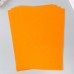 Фетр 1 мм Оранжевый набор 4 листа 30х40 см