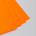 Фетр 2 мм Оранжевый набор 4 листа 30х40 см