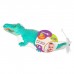 Резиновая игрушка для ванны «Крокодил», 18 см, с пищалкой, Крошка Я